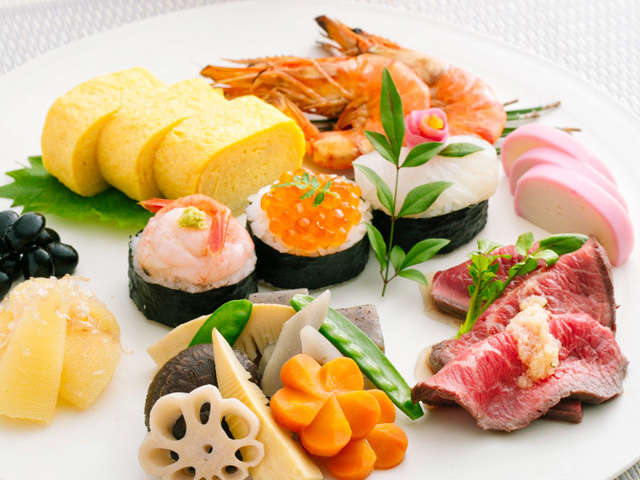 割烹白だしで、簡単♪ワンプレートおせち